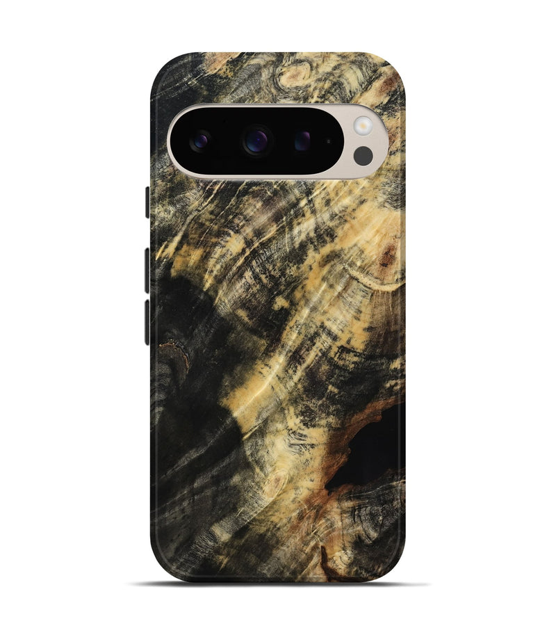 Pixel 9 Pro Wood Live Edge Phone Case - Rory (Wood Burl, 817891)
