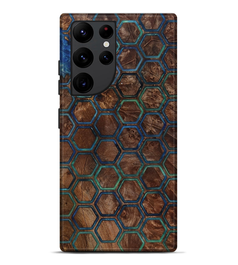 Galaxy S22 Ultra Wood Live Edge Phone Case - Kalyn (Pattern, 817896)