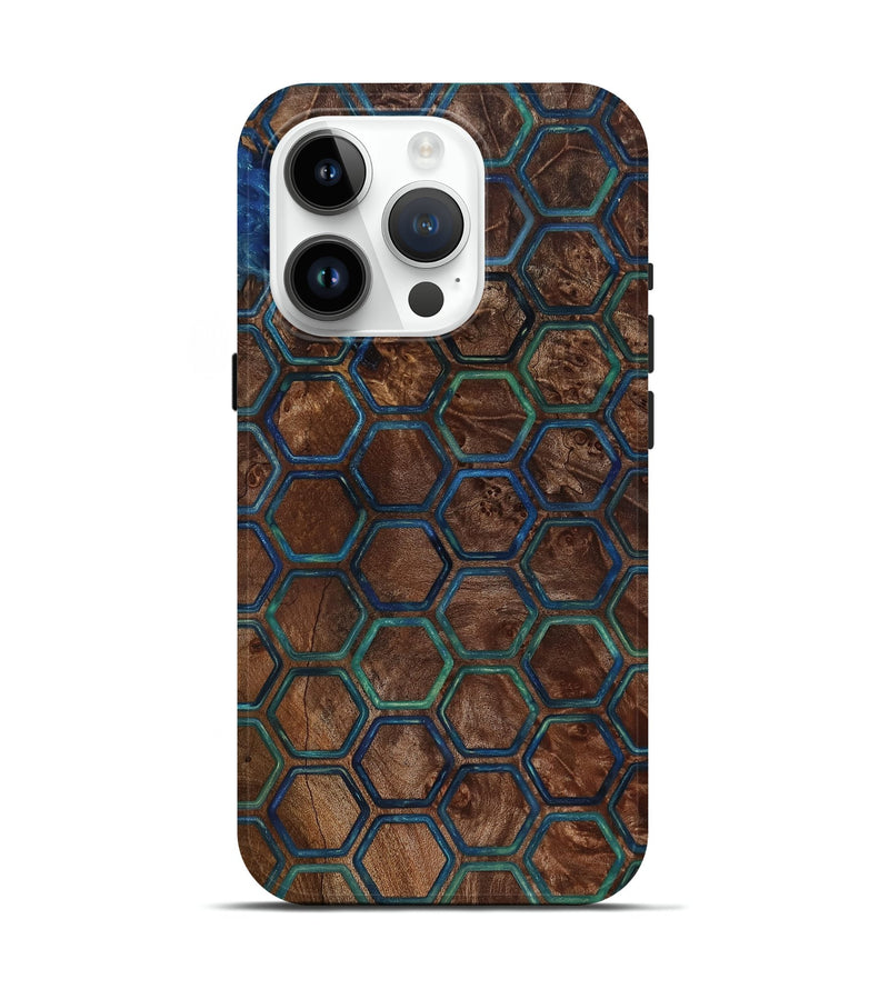 iPhone 15 Pro Wood Live Edge Phone Case - Kalyn (Pattern, 817896)