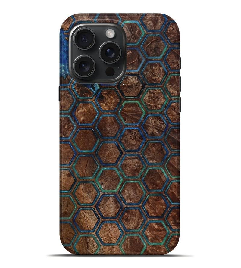 iPhone 16 Pro Max Wood Live Edge Phone Case - Kalyn (Pattern, 817896)