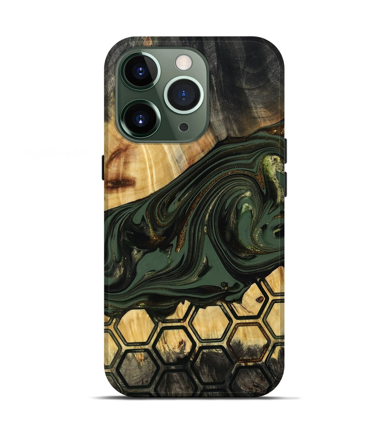 iPhone 13 Pro Wood Live Edge Phone Case - Marely (Pattern, 817897)