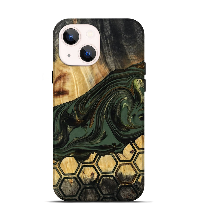 iPhone 14 Wood Live Edge Phone Case - Marely (Pattern, 817897)