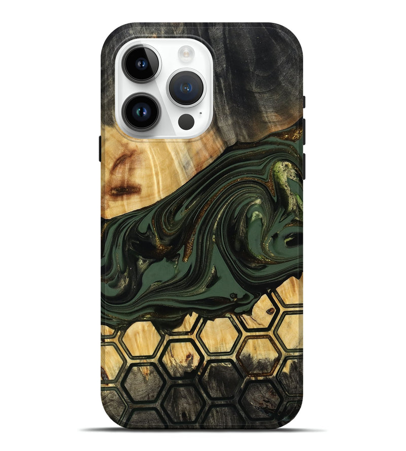 iPhone 15 Pro Max Wood Live Edge Phone Case - Marely (Pattern, 817897)