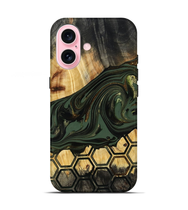 iPhone 17 Wood Live Edge Phone Case - Marely (Pattern, 817897)