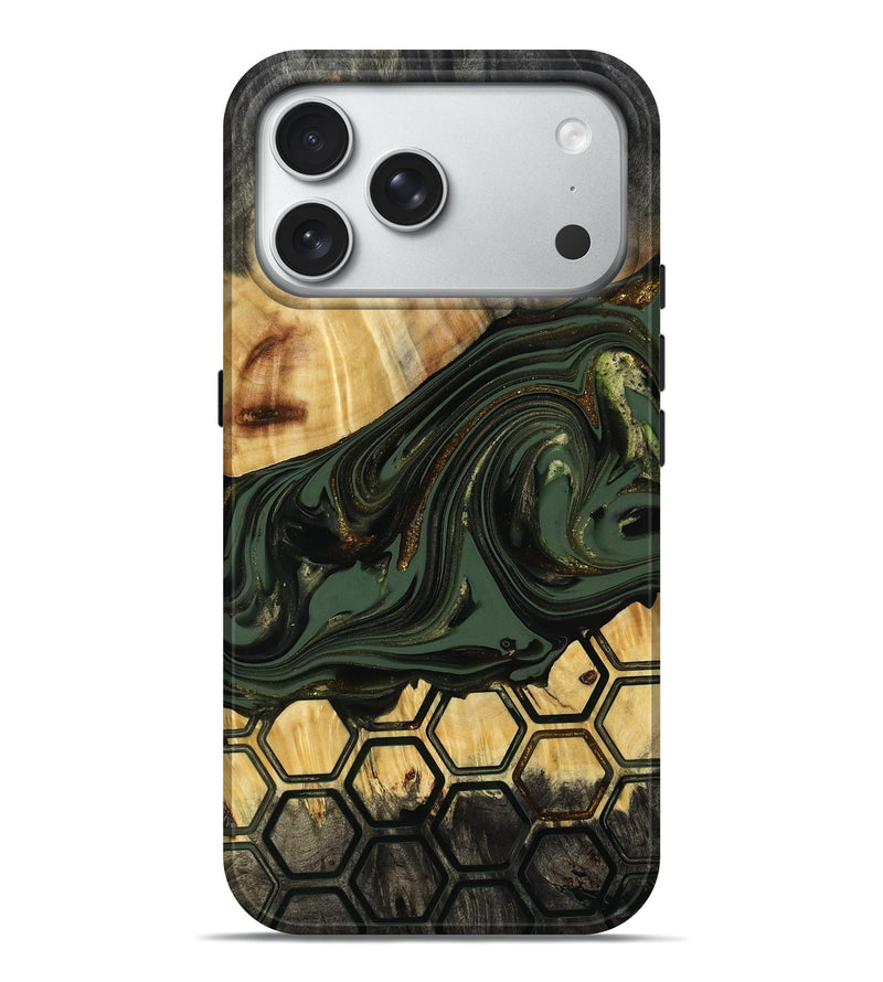 iPhone 18 Pro Max Wood Live Edge Phone Case - Marely (Pattern, 817897)