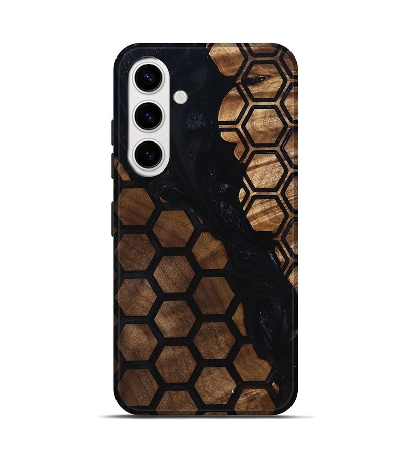 Galaxy S25 Wood Live Edge Phone Case - Chosen (Pattern, 817901)