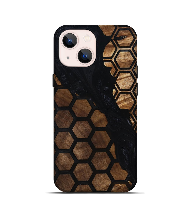 iPhone 13 mini Wood Live Edge Phone Case - Chosen (Pattern, 817901)