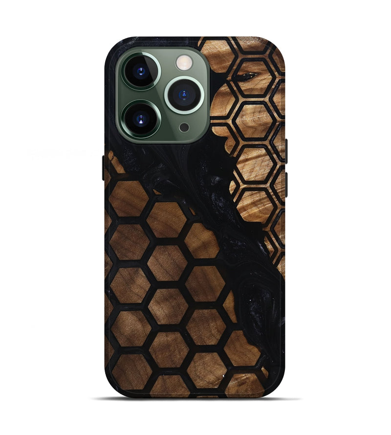 iPhone 13 Pro Wood Live Edge Phone Case - Chosen (Pattern, 817901)