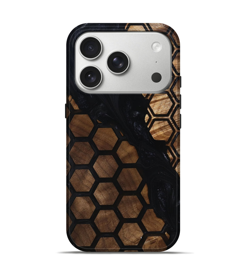 iPhone 17 Pro Wood Live Edge Phone Case - Chosen (Pattern, 817901)
