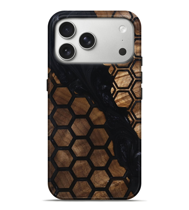 iPhone 17 Pro Max Wood Live Edge Phone Case - Chosen (Pattern, 817901)