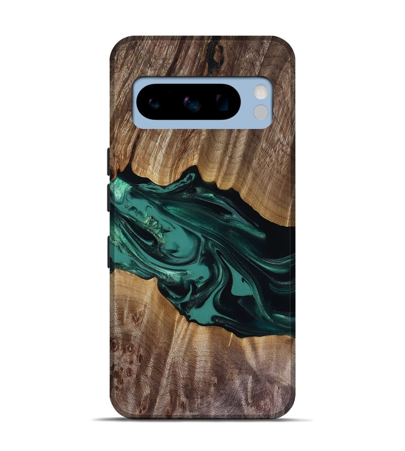 Pixel 8 Pro Wood Live Edge Phone Case - Wendy (Green, 817911)