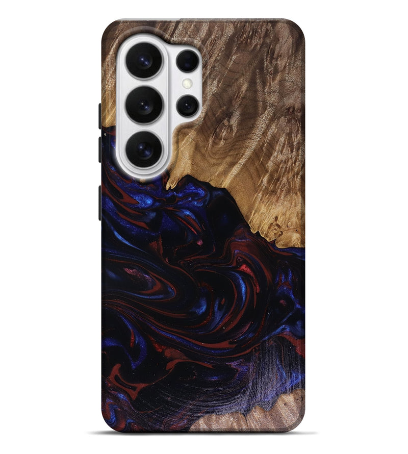 Galaxy S26 Ultra Wood Live Edge Phone Case - Kirstie (Red, 817913)