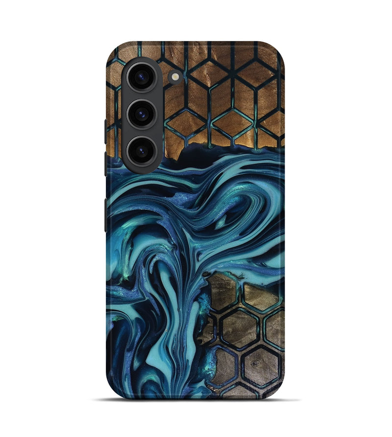 Galaxy S23 Wood Live Edge Phone Case - Lona (Pattern, 817922)