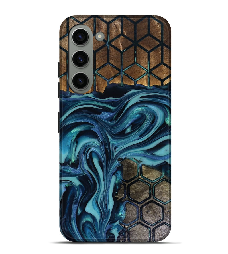 Galaxy S23 Plus Wood Live Edge Phone Case - Lona (Pattern, 817922)