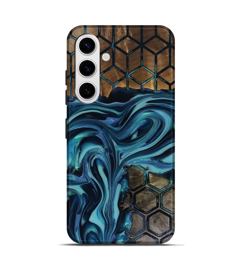 Galaxy S25 Wood Live Edge Phone Case - Lona (Pattern, 817922)