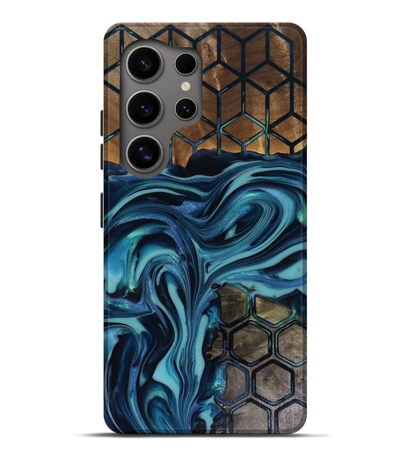 Galaxy S25 Ultra Wood Live Edge Phone Case - Lona (Pattern, 817922)