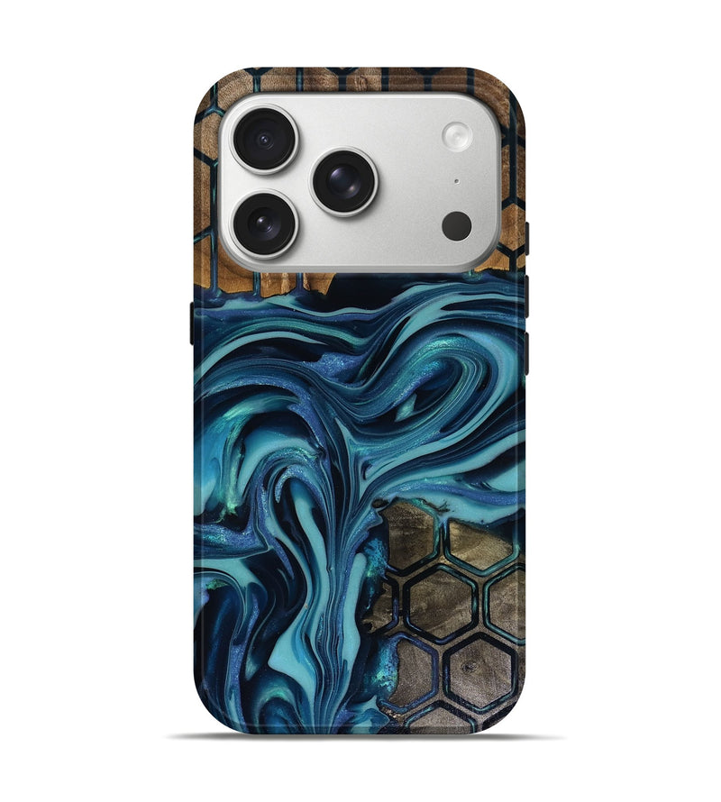 iPhone 17 Pro Wood Live Edge Phone Case - Lona (Pattern, 817922)