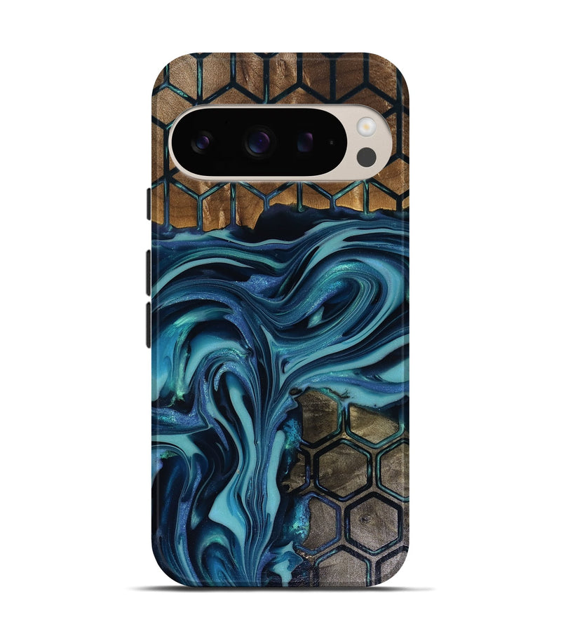 Pixel 9 Pro Wood Live Edge Phone Case - Lona (Pattern, 817922)
