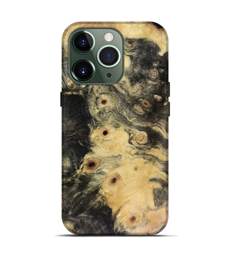 iPhone 13 Pro Wood Live Edge Phone Case - Latosha (Wood Burl, 817923)