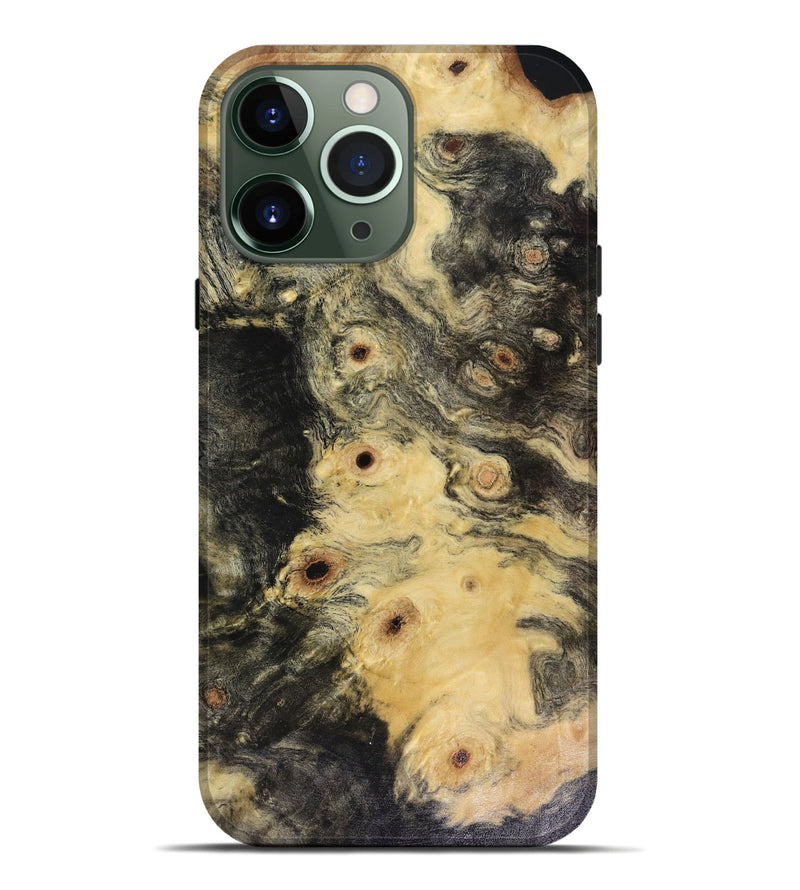iPhone 13 Pro Max Wood Live Edge Phone Case - Latosha (Wood Burl, 817923)