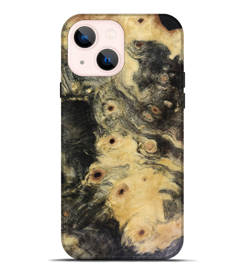 iPhone 14 Plus Wood Live Edge Phone Case - Latosha (Wood Burl, 817923)
