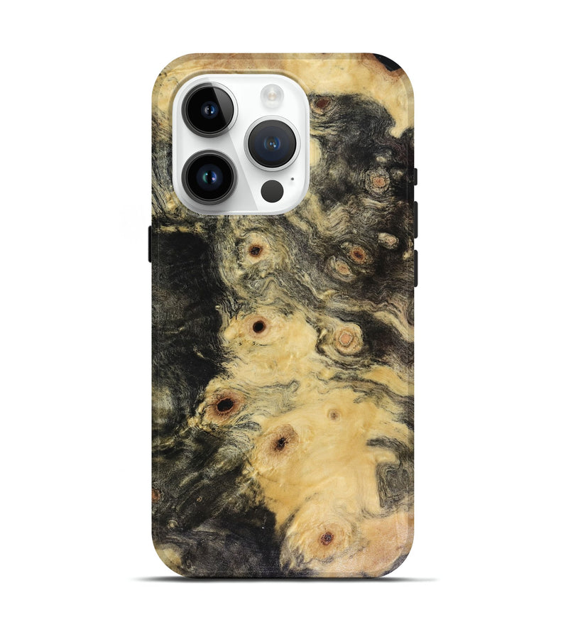 iPhone 15 Pro Wood Live Edge Phone Case - Latosha (Wood Burl, 817923)