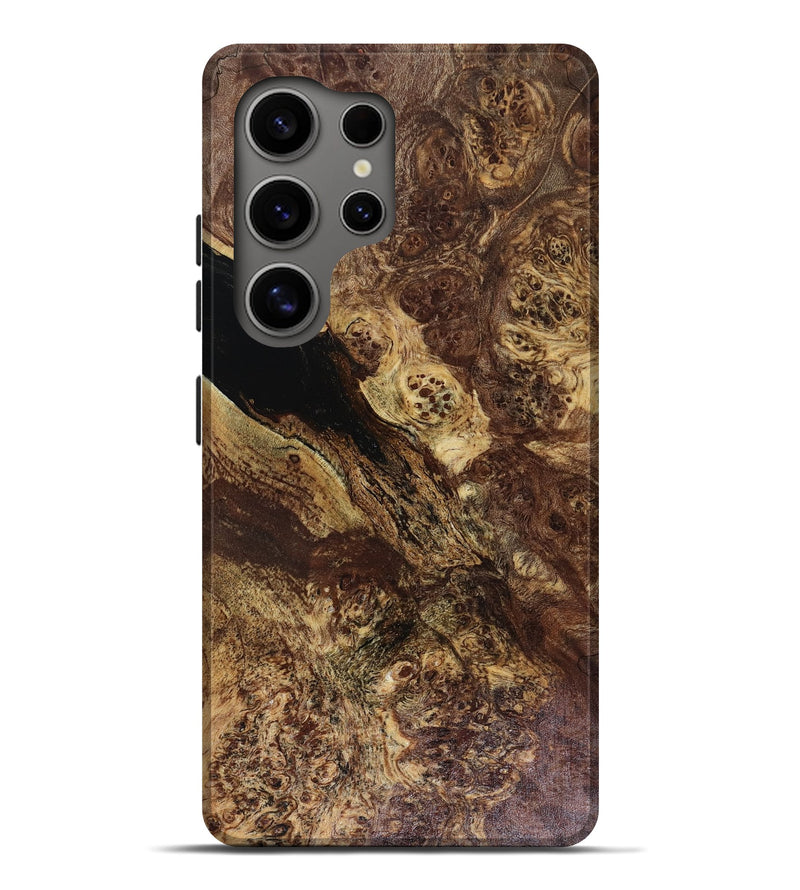 Galaxy S25 Ultra Wood Live Edge Phone Case - Hali (Wood Burl, 817925)
