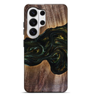 Galaxy S26 Ultra Wood Live Edge Phone Case - Rashad (Green, 817927)