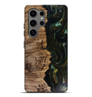 Galaxy S25 Ultra Wood Live Edge Phone Case - Grayson (Green, 817929)