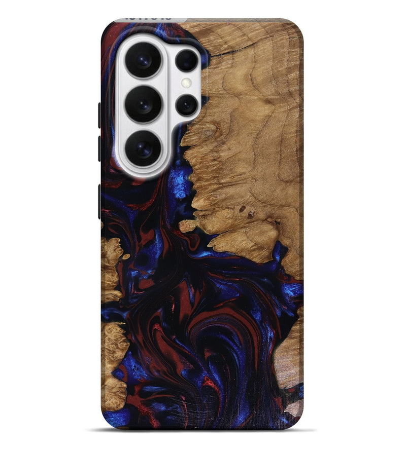 Galaxy S26 Ultra Wood Live Edge Phone Case - Peyton (Red, 817940)