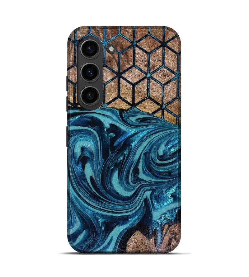 Galaxy S23 Wood Live Edge Phone Case - Matheo (Pattern, 817942)