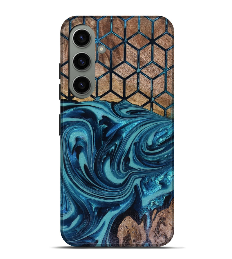 Galaxy S24 Plus Wood Live Edge Phone Case - Matheo (Pattern, 817942)