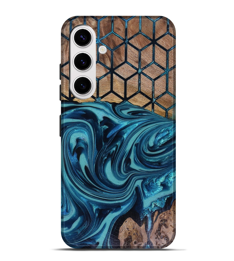 Galaxy S25 Plus Wood Live Edge Phone Case - Matheo (Pattern, 817942)
