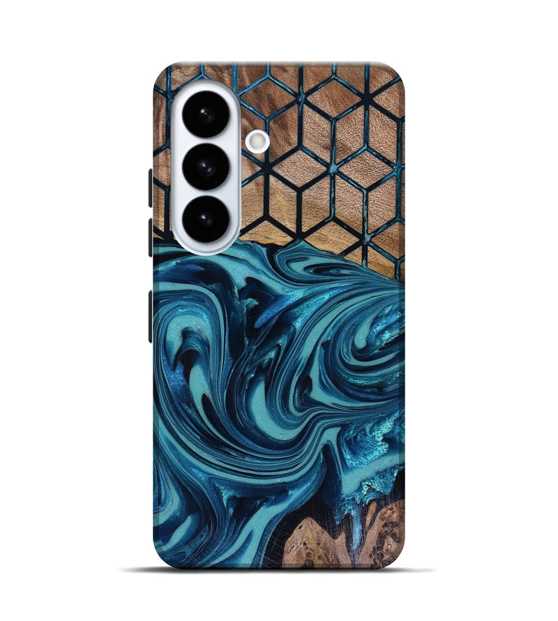 Galaxy S26 Wood Live Edge Phone Case - Matheo (Pattern, 817942)