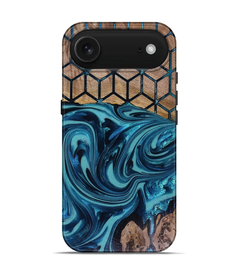 iPhone 17 Air Wood Live Edge Phone Case - Matheo (Pattern, 817942)