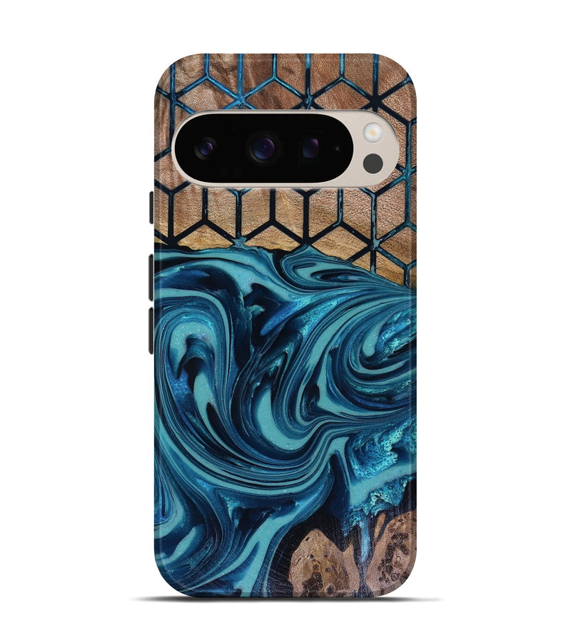 Pixel 10 Pro Wood Live Edge Phone Case - Matheo (Pattern, 817942)