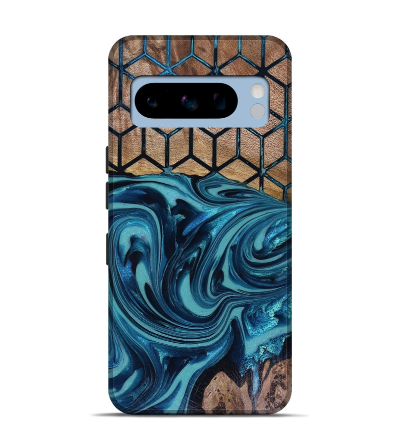Pixel 8 Pro Wood Live Edge Phone Case - Matheo (Pattern, 817942)