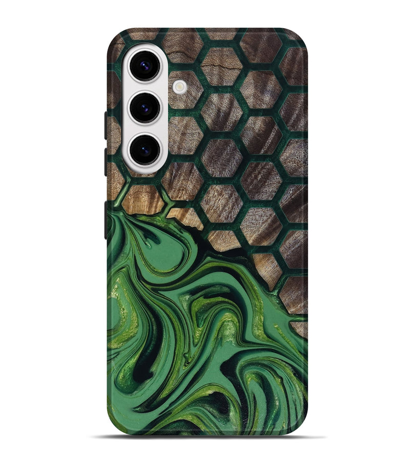 Galaxy S25 Plus Wood Live Edge Phone Case - Malvina (Pattern, 817945)
