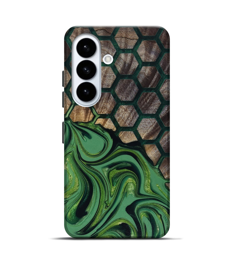 Galaxy S26 Wood Live Edge Phone Case - Malvina (Pattern, 817945)