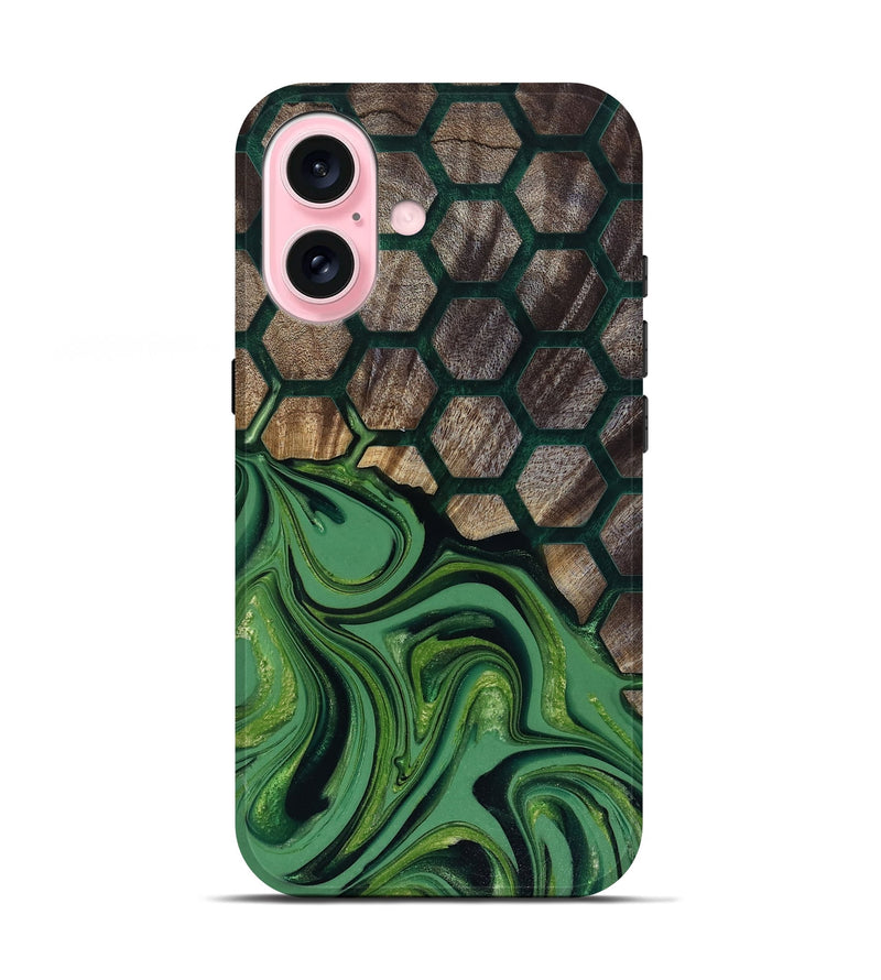 iPhone 17 Wood Live Edge Phone Case - Malvina (Pattern, 817945)