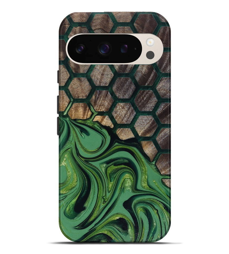 Pixel 9 Pro XL Wood Live Edge Phone Case - Malvina (Pattern, 817945)