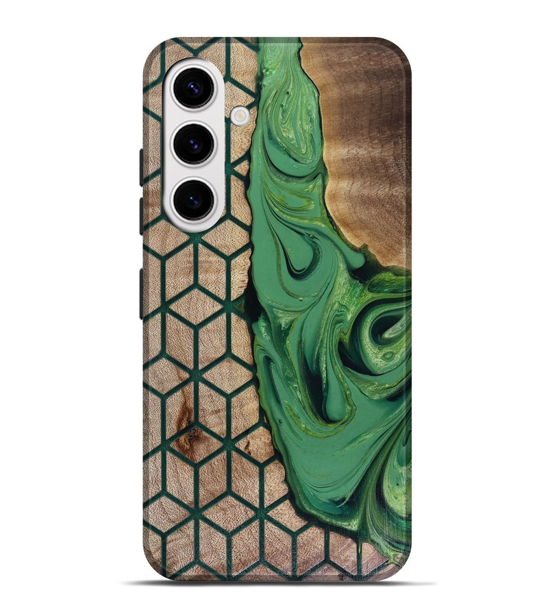 Galaxy S25 Plus Wood Live Edge Phone Case - Hailee (Pattern, 817946)