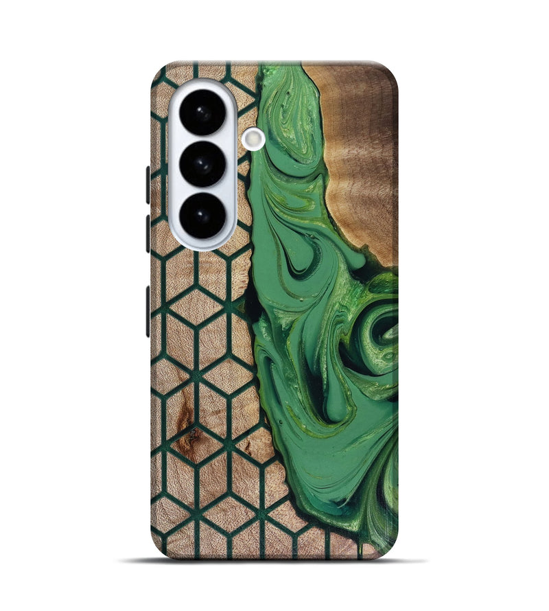 Galaxy S26 Wood Live Edge Phone Case - Hailee (Pattern, 817946)