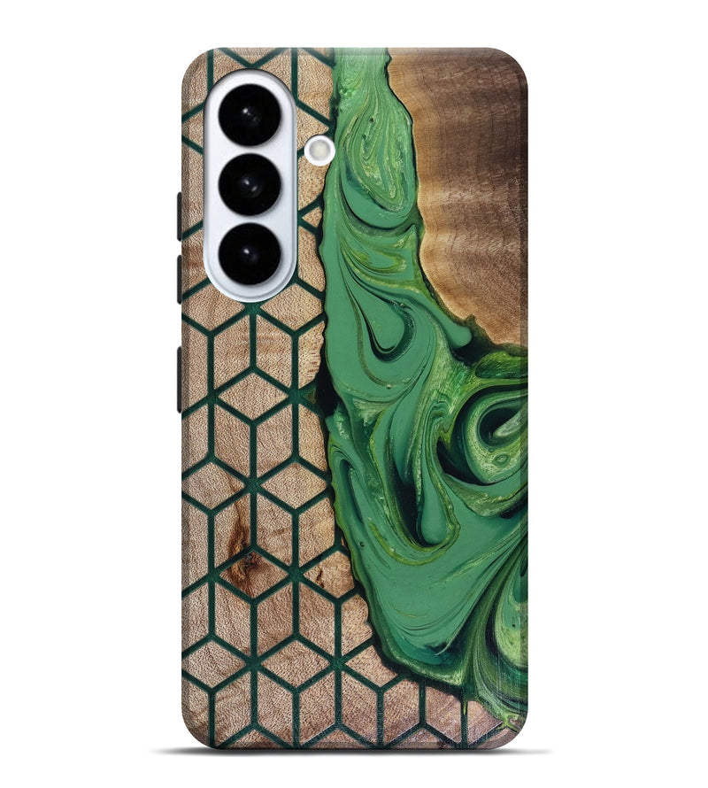 Galaxy S26 Plus Wood Live Edge Phone Case - Hailee (Pattern, 817946)