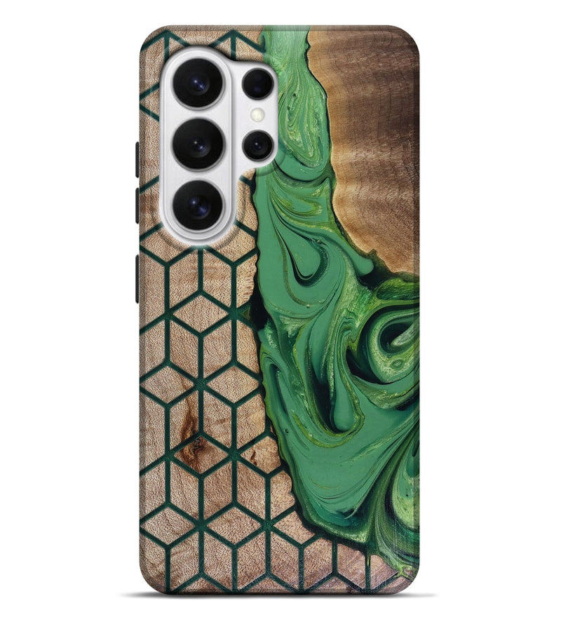 Galaxy S26 Ultra Wood Live Edge Phone Case - Hailee (Pattern, 817946)