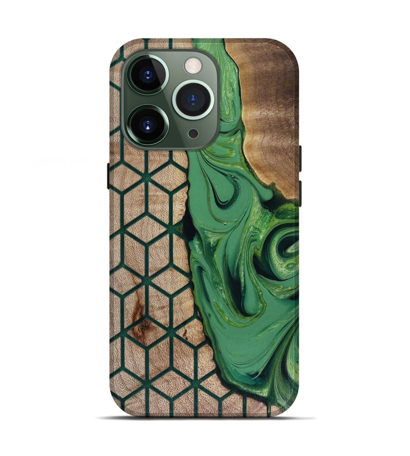 iPhone 13 Pro Wood Live Edge Phone Case - Hailee (Pattern, 817946)