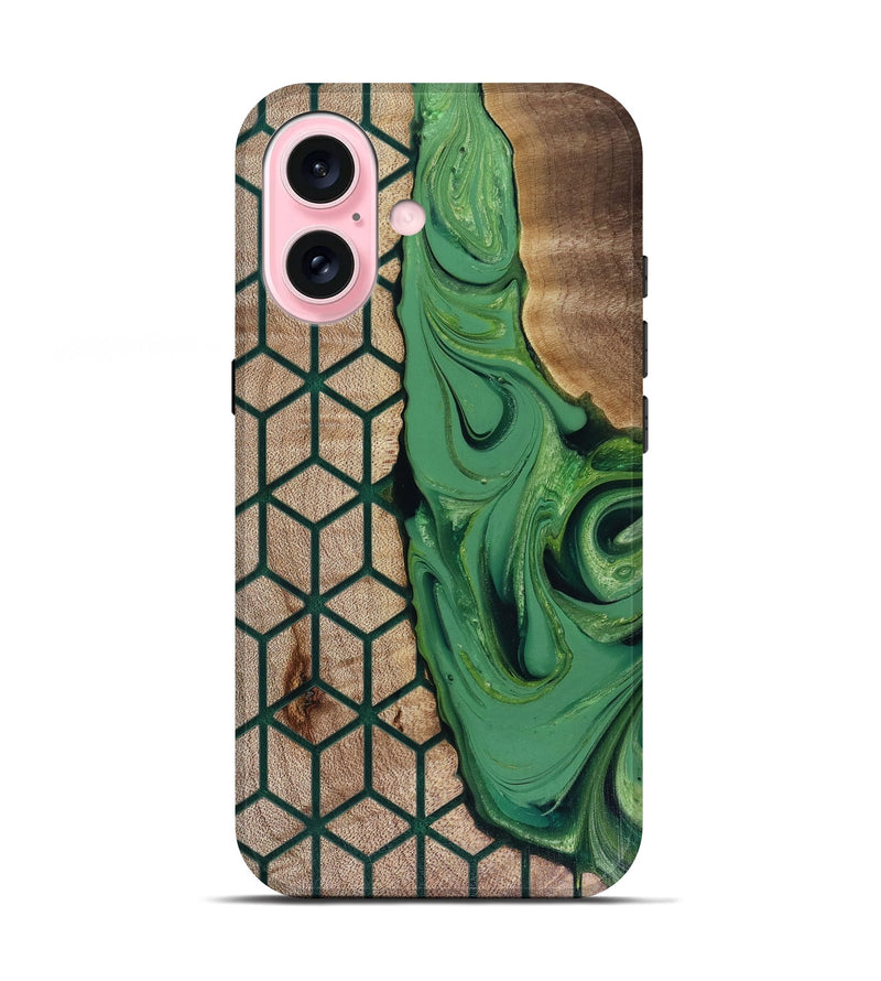 iPhone 17 Wood Live Edge Phone Case - Hailee (Pattern, 817946)