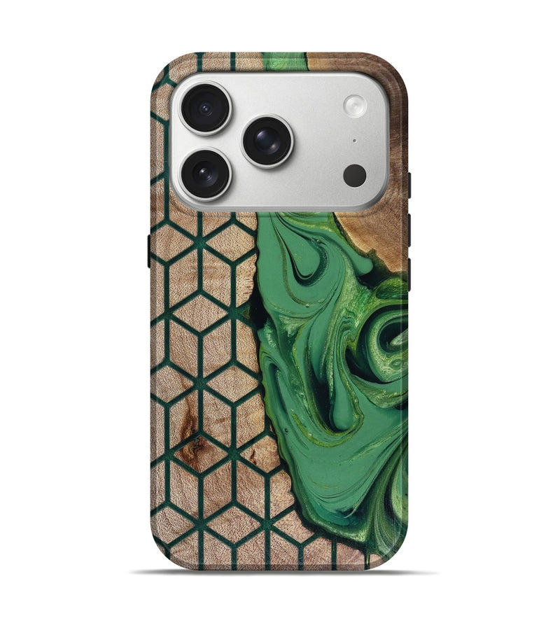 iPhone 17 Pro Wood Live Edge Phone Case - Hailee (Pattern, 817946)