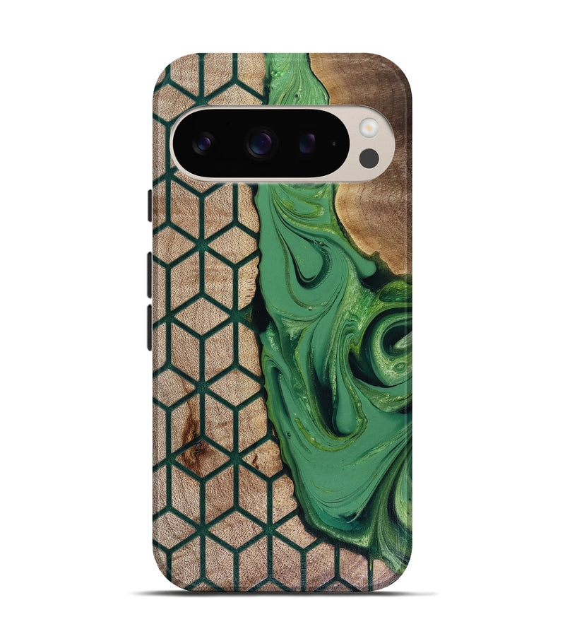 Pixel 9 Wood Live Edge Phone Case - Hailee (Pattern, 817946)