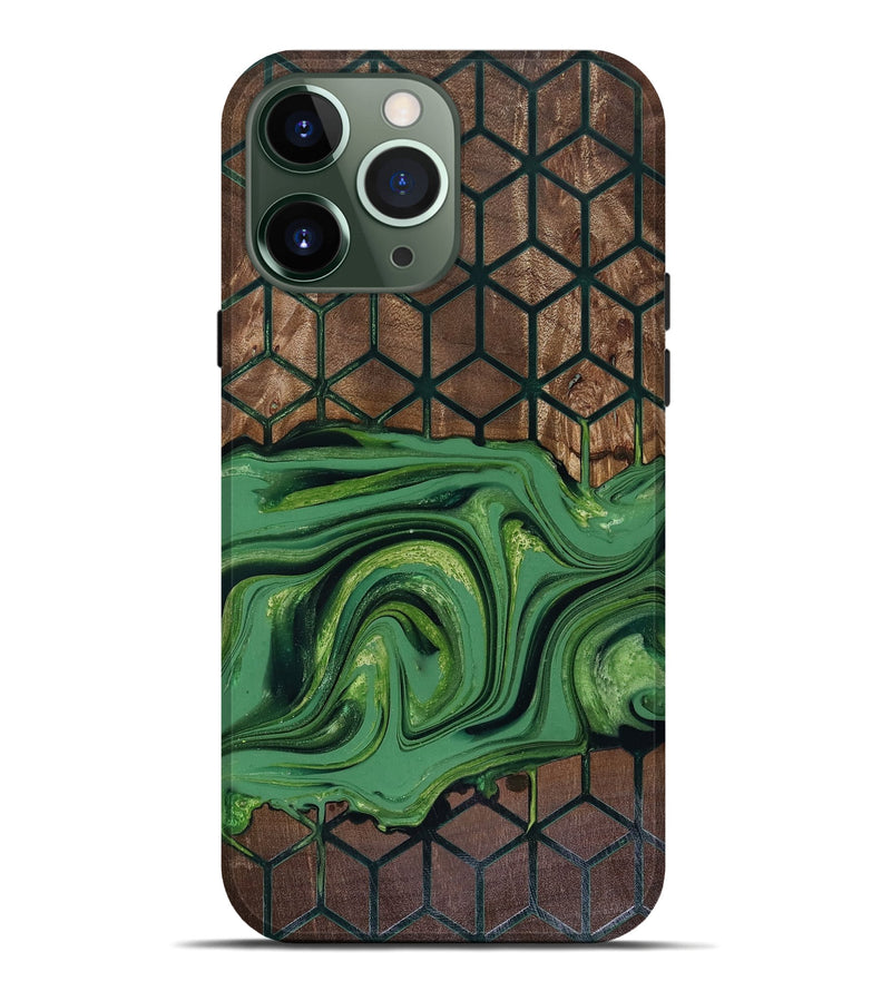 iPhone 13 Pro Max Wood Live Edge Phone Case - Karri (Pattern, 817948)